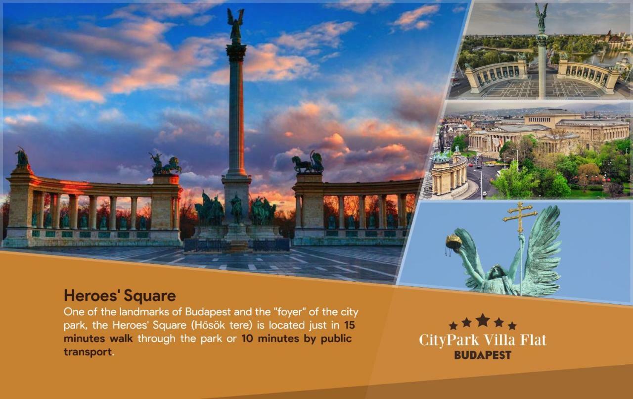 Citypark Villa Flat Budapest Luaran gambar
