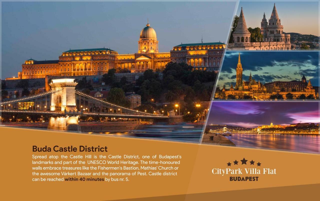 Citypark Villa Flat Budapest Luaran gambar