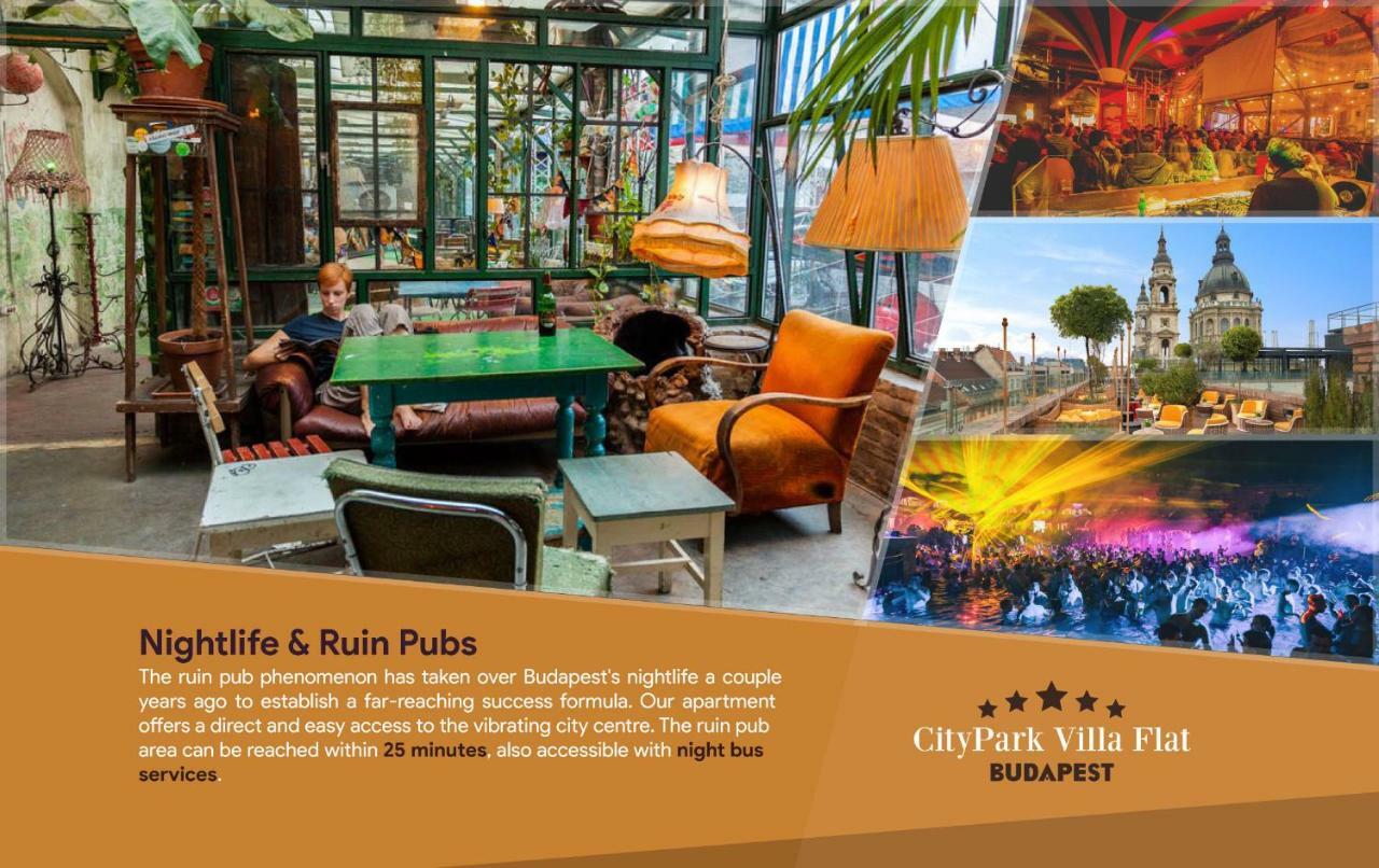 Citypark Villa Flat Budapest Luaran gambar