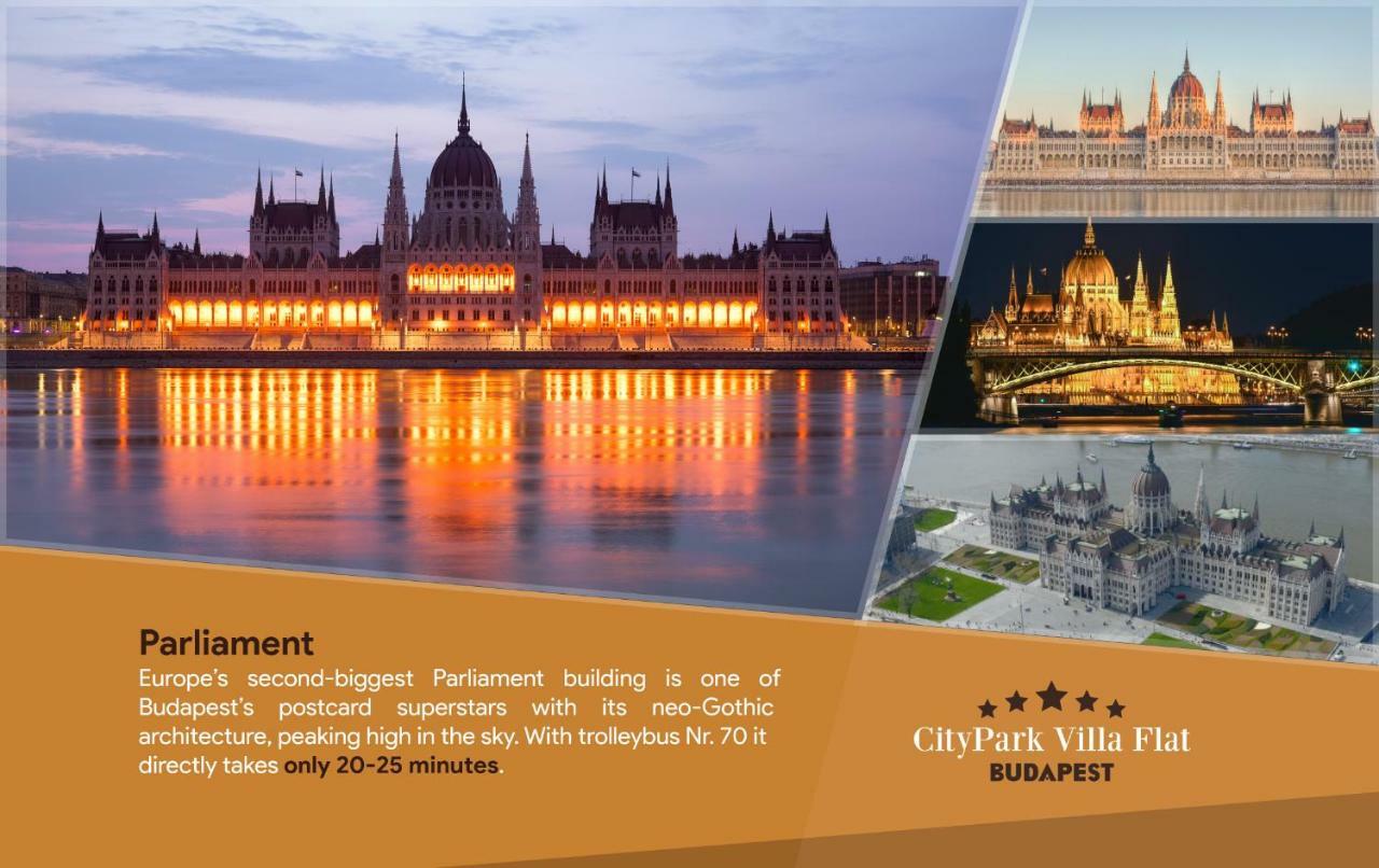 Citypark Villa Flat Budapest Luaran gambar